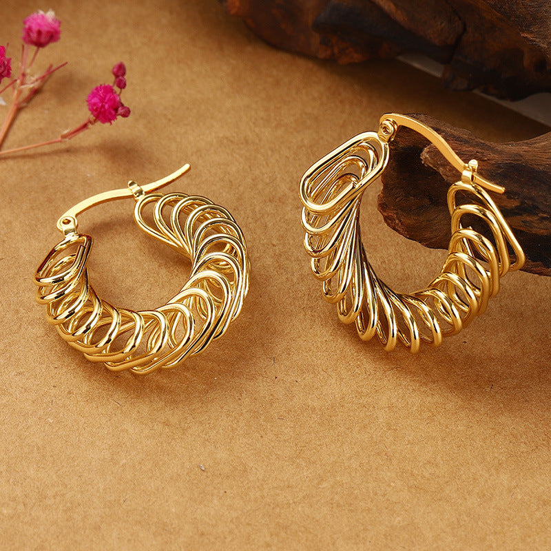 Clip Designed Earring