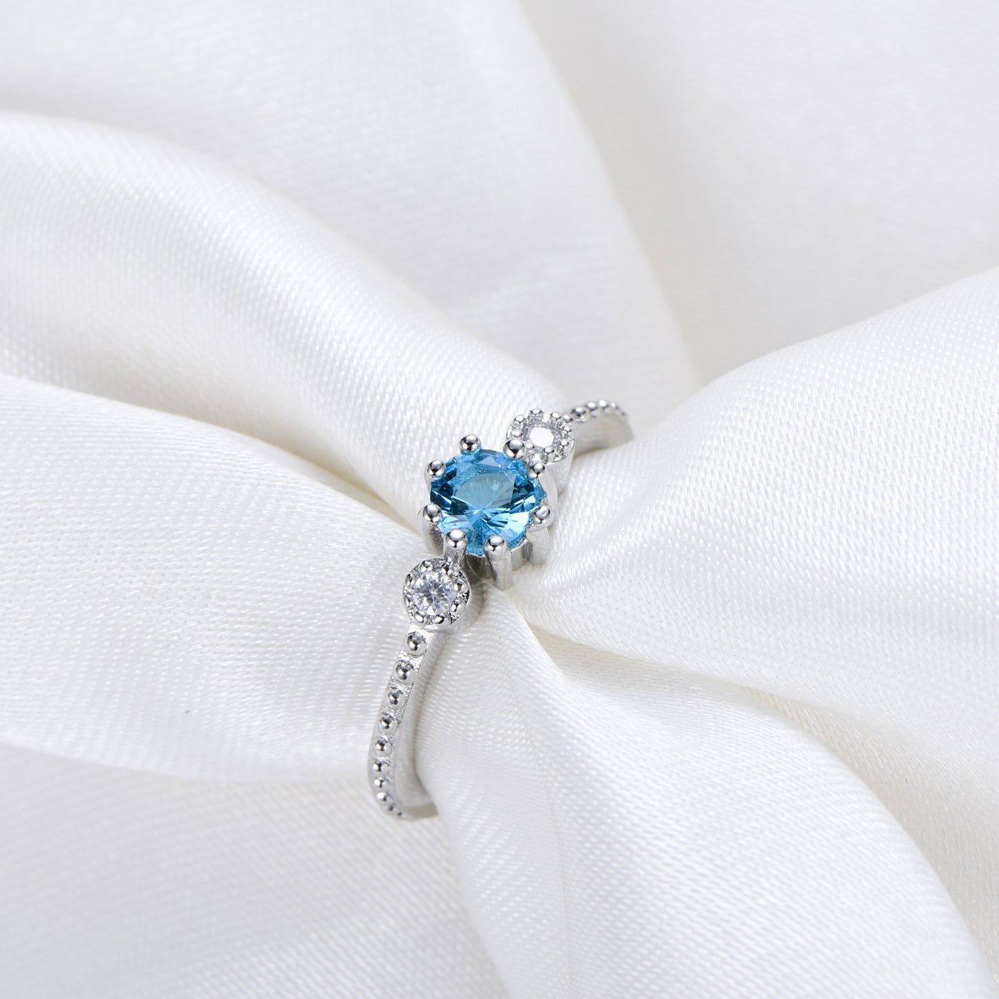 Ocean Blue Womens Ring