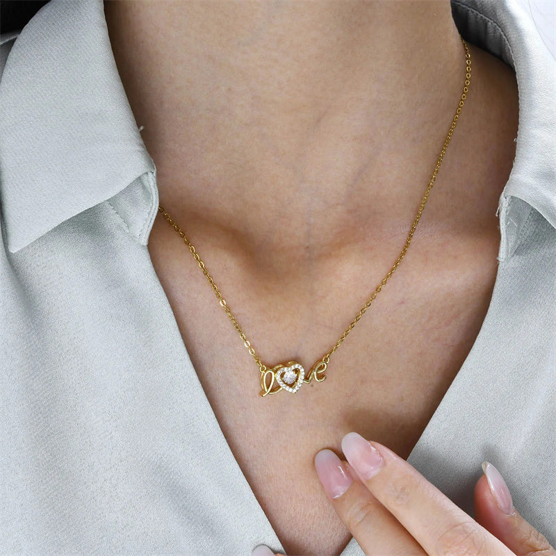 Gold Love Necklace