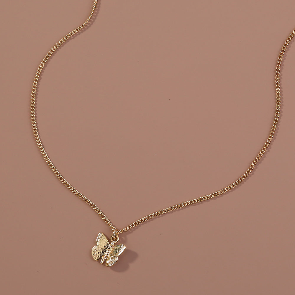 Butterfly Pendant Necklace