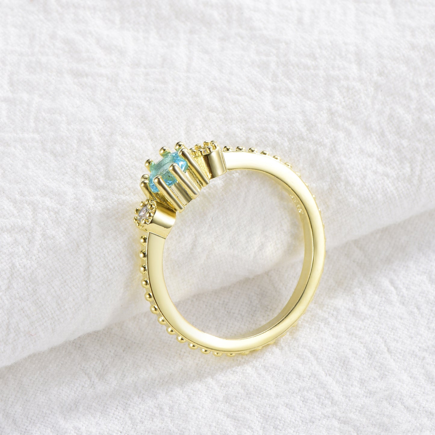 Ocean Blue Womens Ring