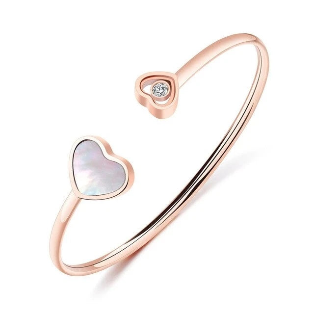 Gold Heart Bracelet