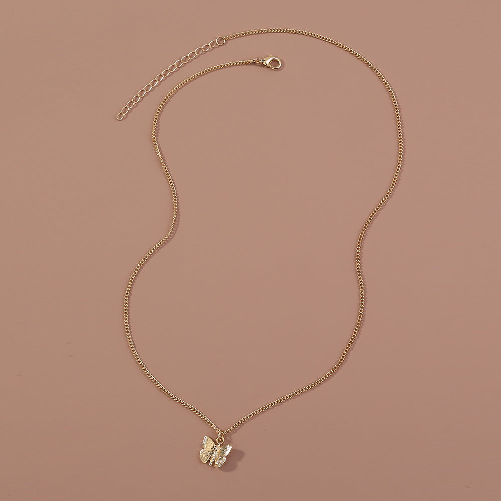 Butterfly Pendant Necklace