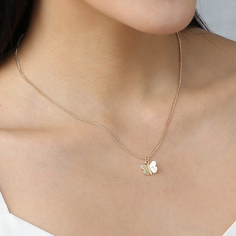 Butterfly Pendant Necklace