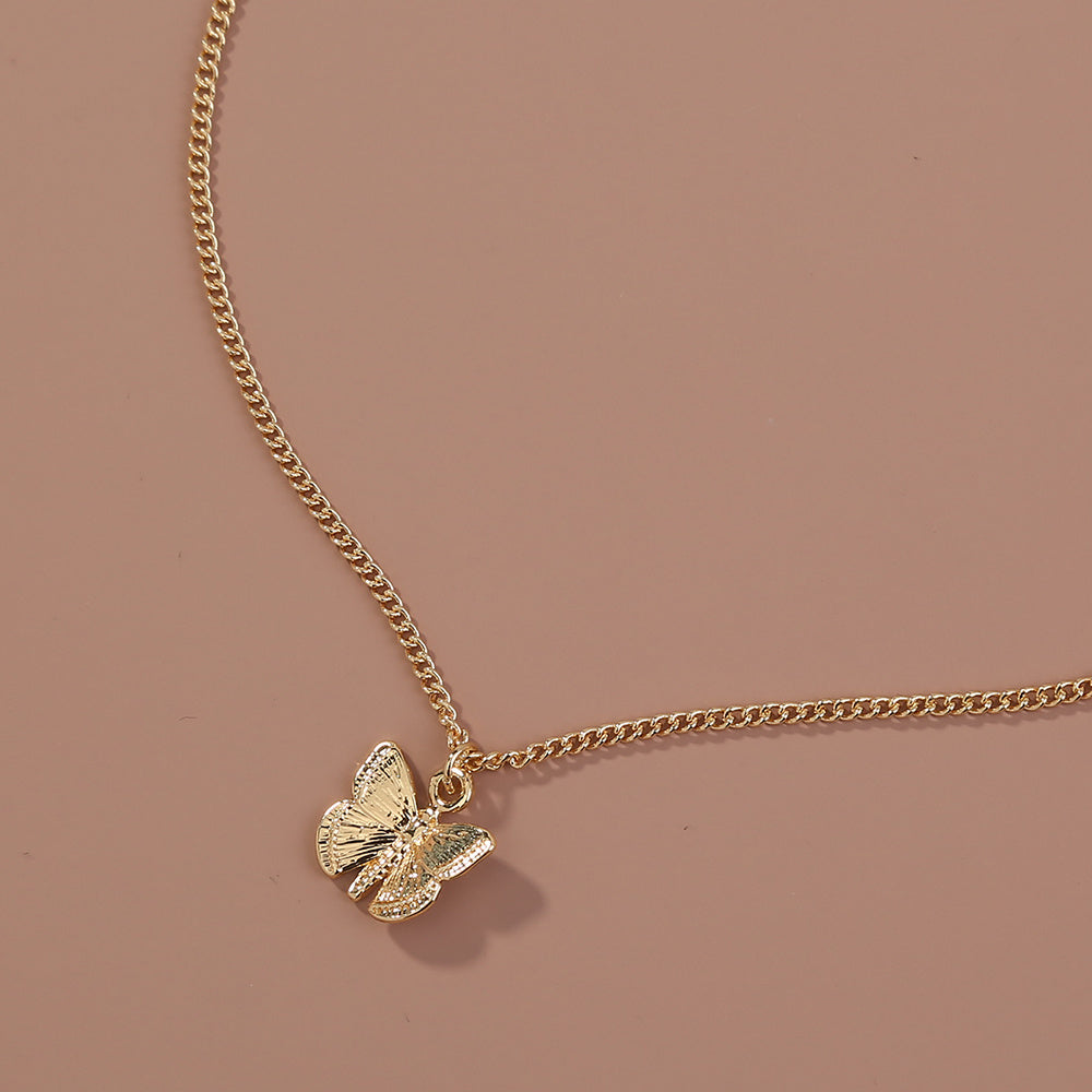 Butterfly Pendant Necklace
