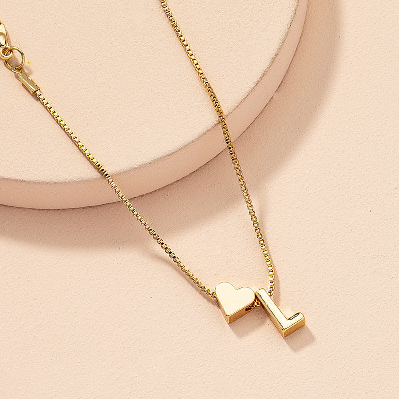 Adjustable Initial Letter Bracelet
