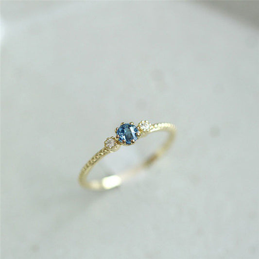 Ocean Blue Womens Ring