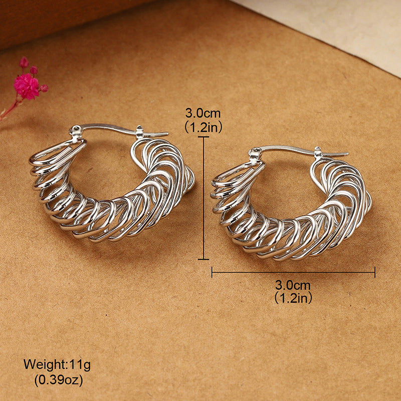 Clip Designed Earring
