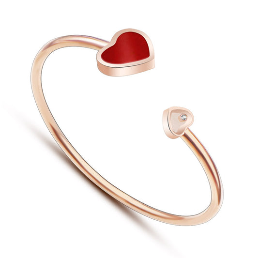 Gold Heart Bracelet