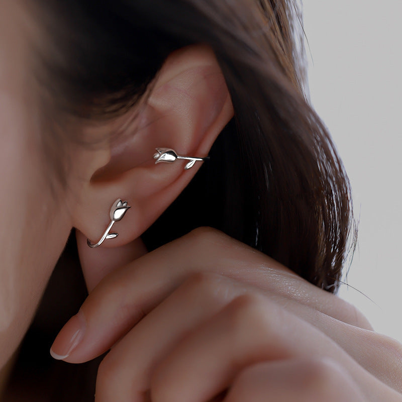 Tulip Stud Earring
