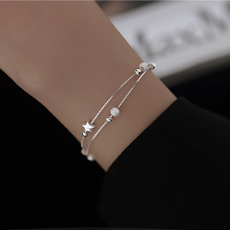Double Circle Star Bracelet