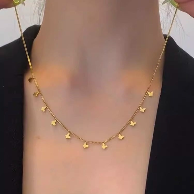 Small Butterfly's Designed Necklace