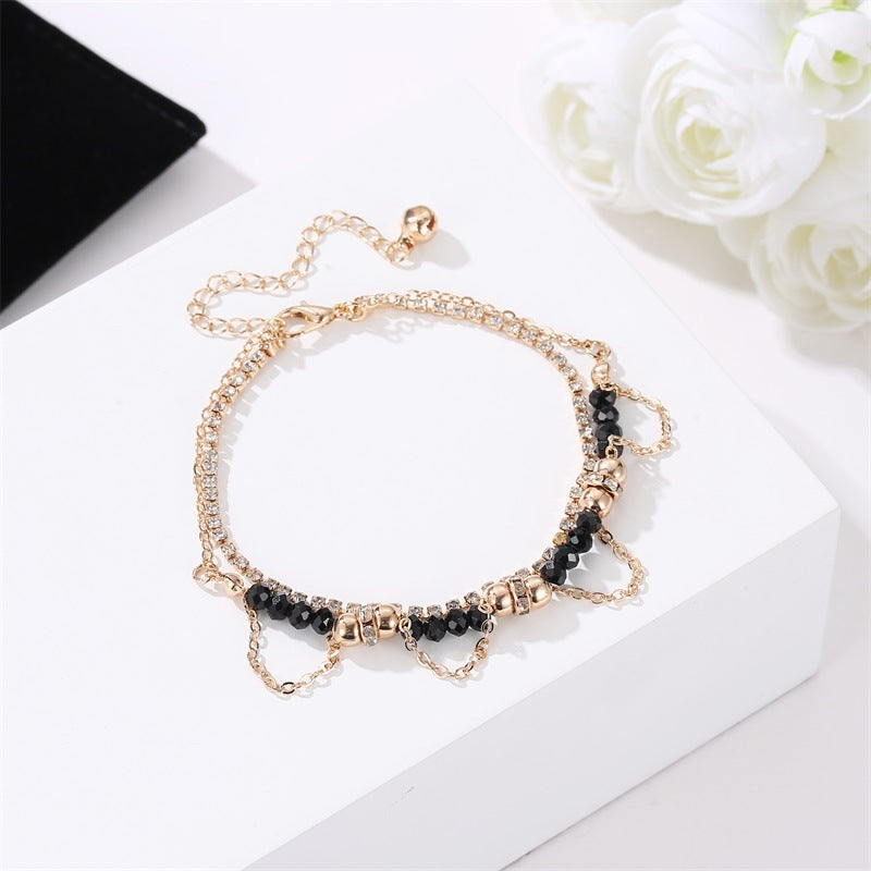 Double Styled Beaded Bracelet