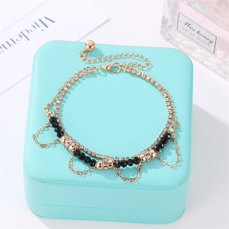 Double Styled Beaded Bracelet