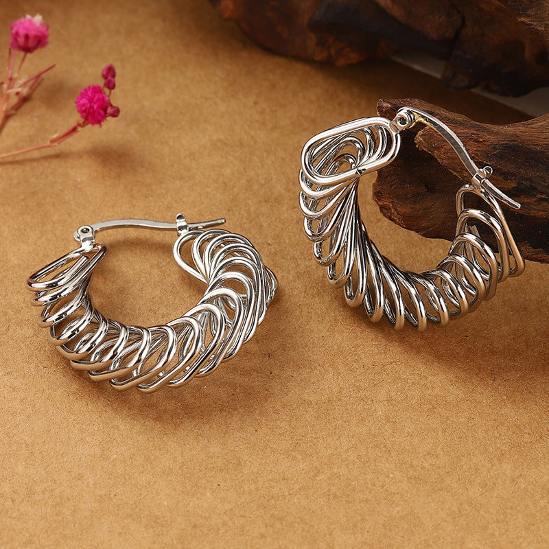 Clip Designed Earring