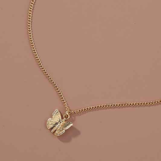 Butterfly Pendant Necklace