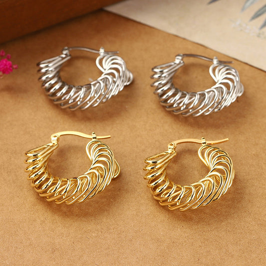 Clip Designed Earring